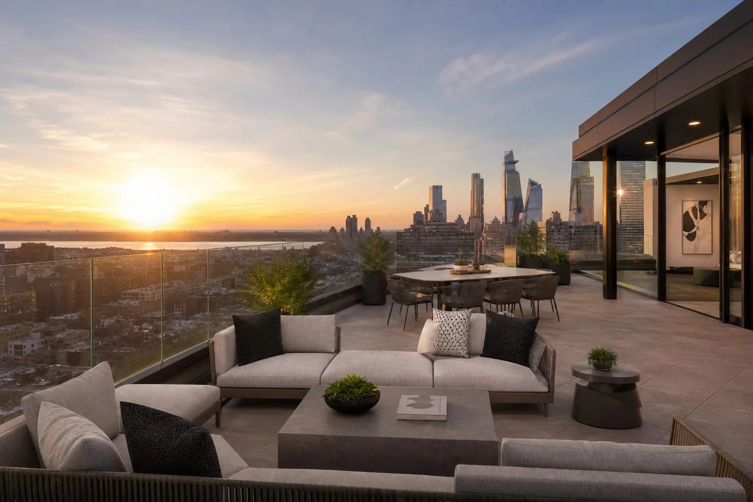 Hudson Heights Penthouse — exterior view